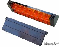 Simcast Buisinvoerset - 2 x Buishouder + Buisinvoerplaat