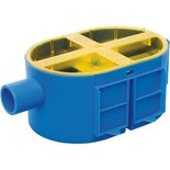 Inbouwdoos H150 ABB HAF Ovaal 50mm