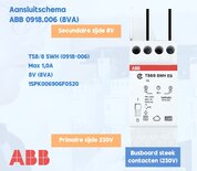 ABB HAF Beltrafo 230V/8V 1A