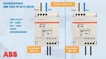 ABB Transformator 25VA - TS 25/12-24 C