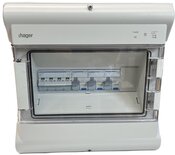 Hager 3 Fase onderverdeler 3 Groepen (ALA) VE112F - IP55