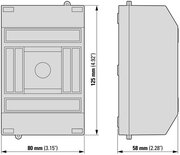 Eaton Micro verdeler 4 modules IP30 - 177065