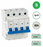 SEP B80 installatieautomaat 3P+N (80A)