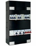 Gewiss GroepenKast 3 Fase 6 Groepen + 2P+2N Fornuisgroep + Beltrafo (3 ALS)