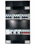 Gewiss GroepenKast 3 Fase 7 Groepen + 2P+2N Fornuisgroep + Beltrafo (3 ALS)