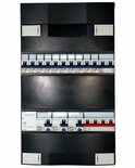 Gewiss GroepenKast 3 Fase 10 Groepen + 2P+2N Fornuisgroep + Beltrafo (3 ALS)