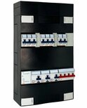 Gewiss GroepenKast 3 Fase 8 Groepen + Beltrafo (3 ALS)