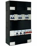 Gewiss GroepenKast 3 Fase 6 Groepen + Beltrafo (3 ALS)