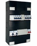 Gewiss GroepenKast 1 Fase 6 Groepen + 2P+2N Fornuisgroep + Beltrafo (2 ALS)