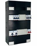 Gewiss GroepenKast 1 Fase 4 Groepen + 2P+2N Fornuisgroep + Beltrafo (2 ALS)