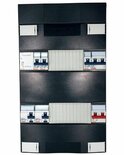 Gewiss GroepenKast 1 Fase 3 Groepen + 2P+2N Fornuisgroep + Beltrafo (2 ALS)