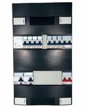 Gewiss GroepenKast 1 Fase 7 Groepen + 2P+2N Fornuisgroep + Beltrafo (2 ALS)
