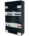 Gewiss GroepenKast 1 Fase 8 Groepen + Beltrafo (2 ALS)