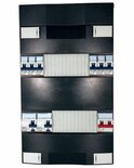 Gewiss GroepenKast 1 Fase 6 Groepen + Beltrafo (2 ALS)