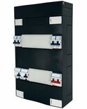 Gewiss GroepenKast 1 Fase 4 Groepen + Beltrafo (2 ALS)