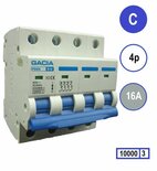 Gacia C16 installatieautomaat 4P