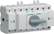 Hager HIM406 - 63A Omschakelaar 4 Polig (I-0-II) draai­hendel