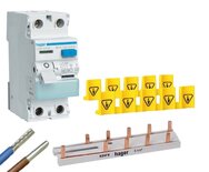 Hager VKS151S - 40A Aardlekschakelaar 2 Polig CDA540G (30mA)