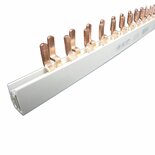 2 Fase (1P+N - 2P) kamrail 54 modules Pin (1 Meter) - 16mm² (Snijbaar)