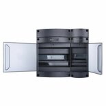 Lege Groepenkast 18 modules - SEP Livion DB-118E - 1 rij met buisverhoging