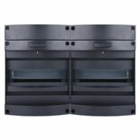Lege Groepenkast 24 modules - SEP Livion DB-124E - 1 rij met buisverhoging