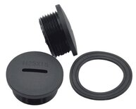 Wartel stop Zwart M25 - blind-wartel