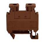 SEP MRK4-BR mini rijgklem bruin 0,2-4 mm² voor TS15 DIN-rail
