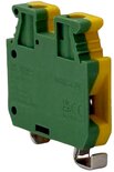 SEP MRK4-PE mini aardklem geel/groen 0,2-4 mm² voor TS15 DIN-rail