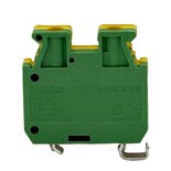 SEP MRK4-PE mini aardklem geel/groen 0,2-4 mm² voor TS15 DIN-rail