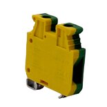 SEP MRK4-PE mini aardklem geel/groen 0,2-4 mm² voor TS15 DIN-rail
