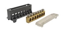 SEP AST16-77 aansluit/verdeelblok transparant 7x16 mm² voor TS15 DIN-rail