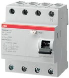 ABB Aardlekschakelaar 63A (3P+N) - 30 mA