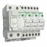 Schneider SCH03COMBI - Aardlek R9R35240 + 3 Automaten R9P09616 (R9XPH205)