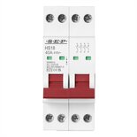SEP Smalle 40A Hoofdschakelaar 4P (36mm) Rode Hendel