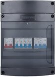 Groepenkast SEP 3 Fase 4 Groepen (ALA) + Fornuisgroep 2P+2N