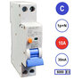 SEP Smalle C10 aardlekautomaat 1P+N (30mA)