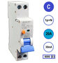 SEP Smalle C20 aardlekautomaat 1P+N (30mA)