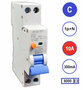 SEP Smalle C10 aardlekautomaat 1P+N (300mA)
