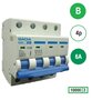 Gacia B6 installatieautomaat 4P