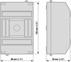 Eaton Micro verdeler 4 modules IP30 - 177065