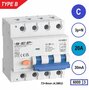 SEP C20 Type B aardlekautomaat 3P+N (30mA)