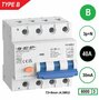 SEP B40 Type B aardlekautomaat 3P+N (30mA)